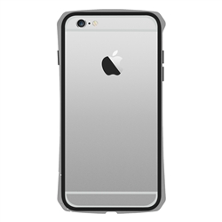 TETRA Metal Bumper Case - Silver, iPhone 6/6s Plus